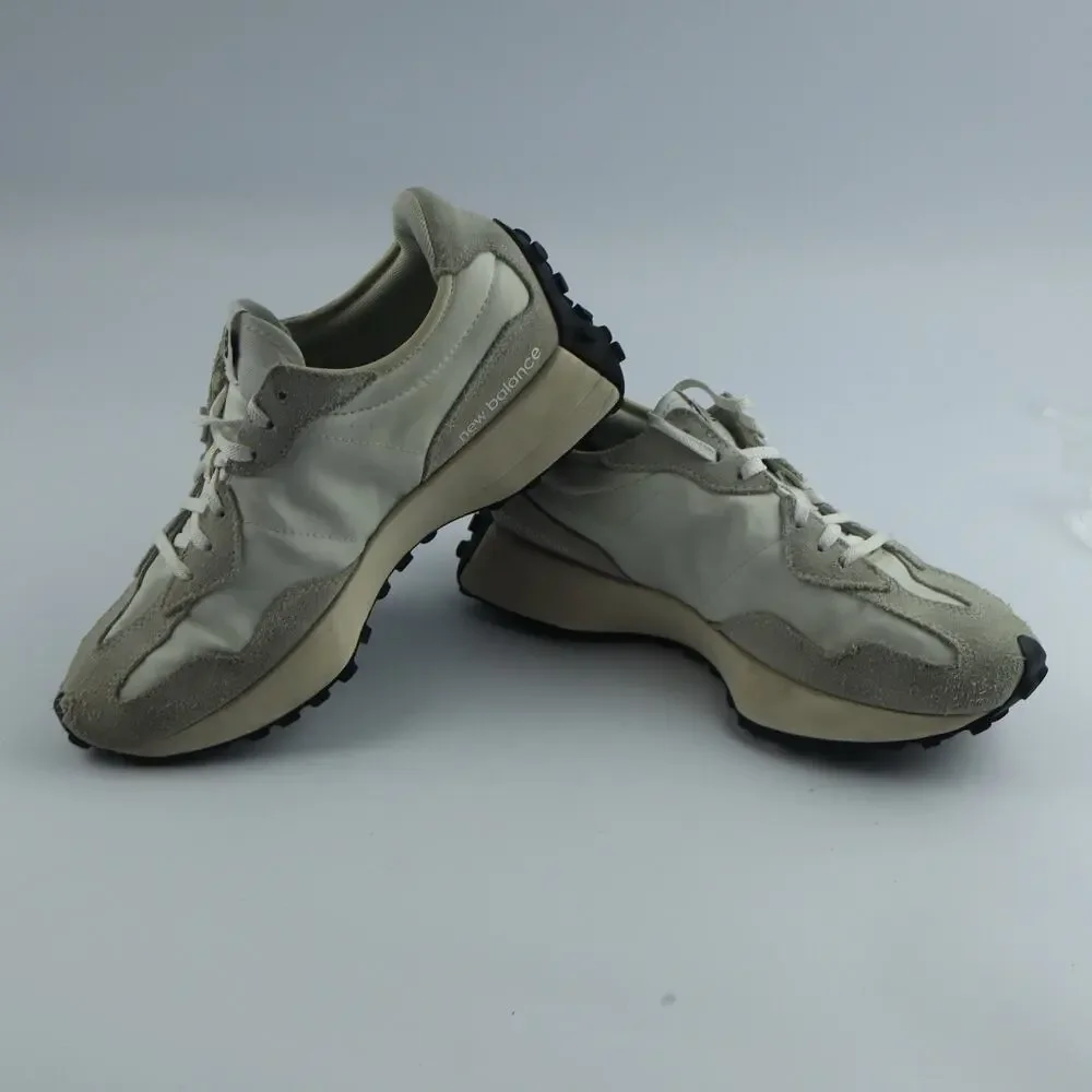 New Balance 327 WS327RE Unisex W9.5/M8 D Training Shoes Sea Salt Black Sneakers